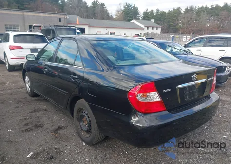 2003 Toyota Camry Le from USA, damaged, VIN 4T1BE32K73U242903